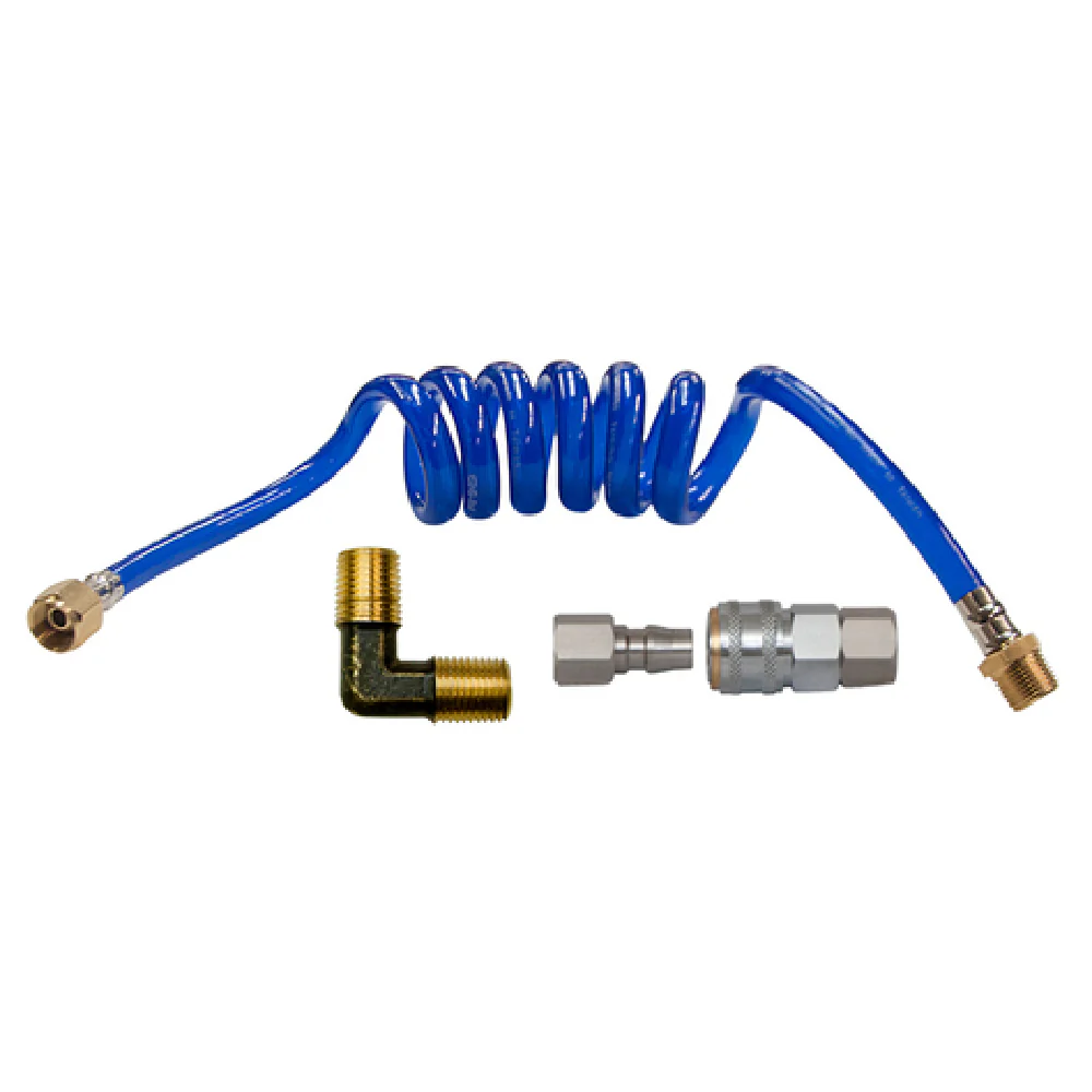 BK Resources WSL-5072-WLK4 1/2 Inch x 72 Inch Water Supply Line Kit with Brass Fittings