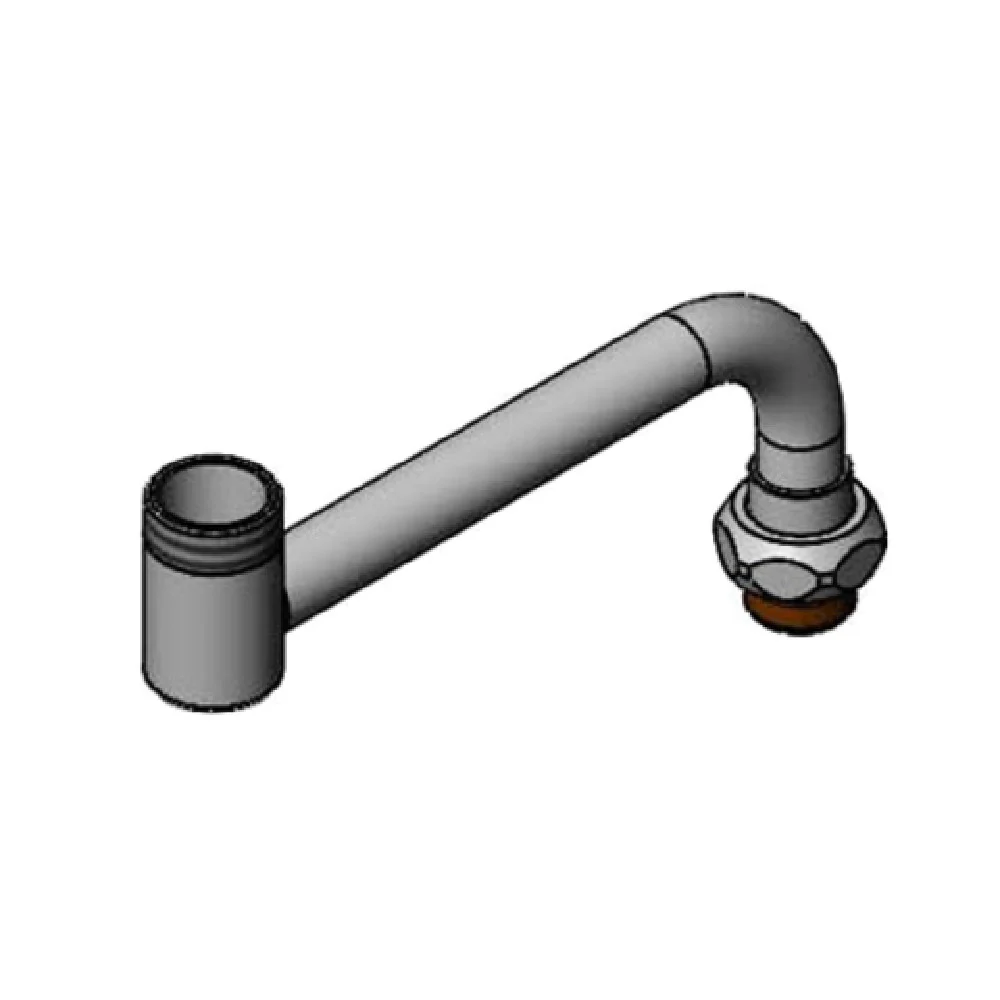 T&S Brass 151X 6 Inch Nozzle Swivel Low Lead ANSI Stainless Steel Faucet T&S Brass 151X 6 Inch Nozzle Swivel Low Lead ANSI Stainless Steel Faucet
