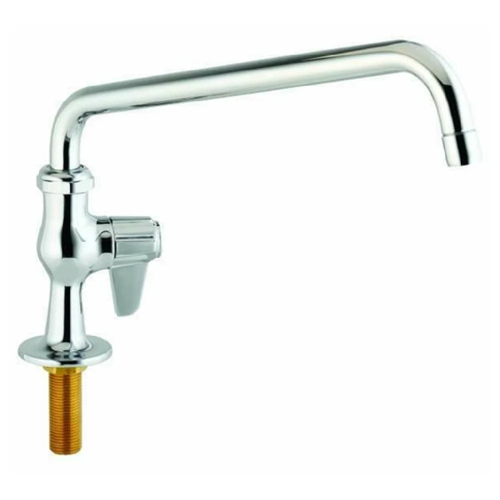 T&S Brass 5F-1SLX12A 12-1/8 Inch Deck Mount Equip Faucet Swivel Low Lead T&S Brass 5F-1SLX12A 12-1/8 Inch Deck Mount Equip Faucet Swivel Low Lead