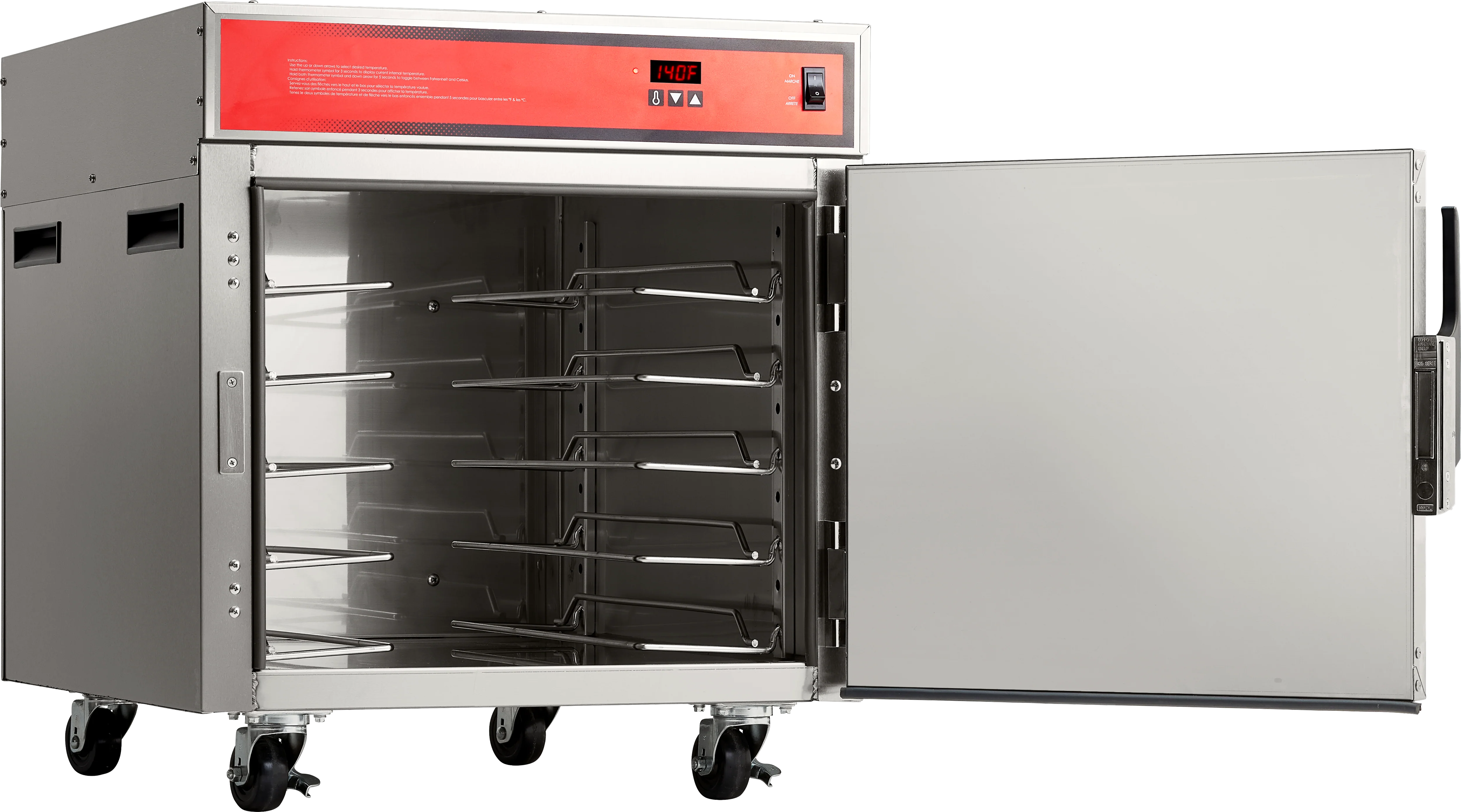 Vulcan VBP5ES_120/60/1 27 Inch Mobile Heated Cabinet Stainless Steel with Adjustable Tray Slides Vulcan VBP5ES_120/60/1 27 Inch Mobile Heated Cabinet Stainless Steel with Adjustable Tray Slides