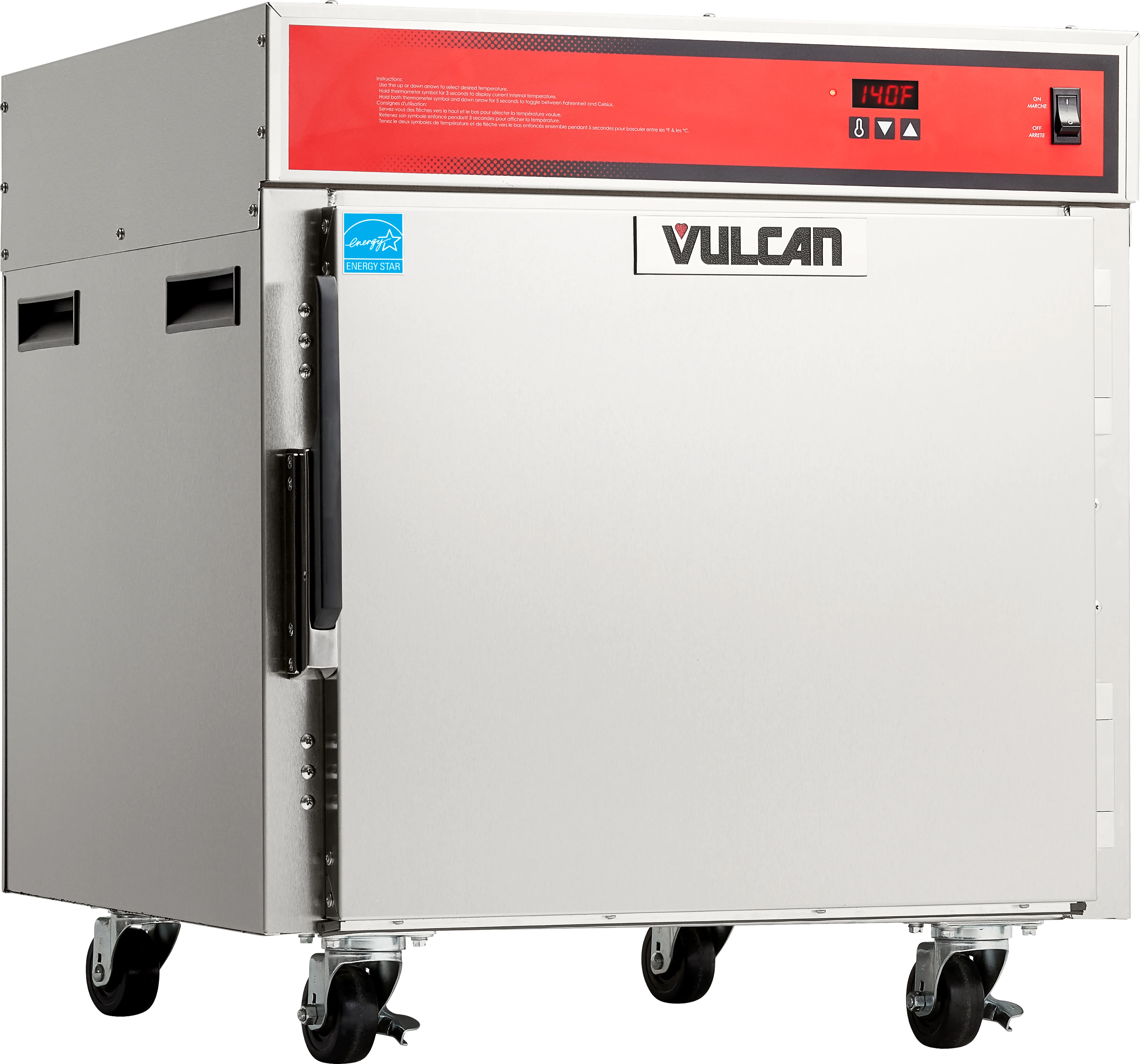 Vulcan VBP5ES_120/60/1 27 Inch Mobile Heated Cabinet Stainless Steel with Adjustable Tray Slides Vulcan VBP5ES_120/60/1 27 Inch Mobile Heated Cabinet Stainless Steel with Adjustable Tray Slides