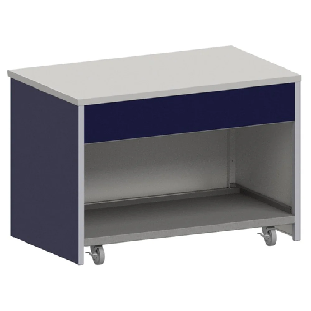 Atlas Metal INFFT-3 50-1/4 Inch Utility Solid Top Mobile Cabinet Stainless Steel with Apron Atlas Metal INFFT-3 50-1/4 Inch Utility Solid Top Mobile Cabinet Stainless Steel with Apron