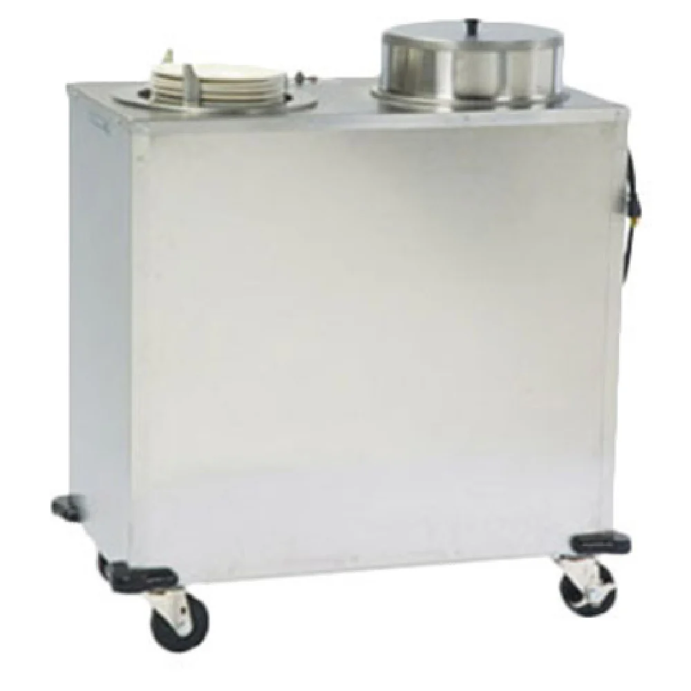 Lakeside E917 36 Inch Mobile Electric Plate Dispenser with Forced Air Heat