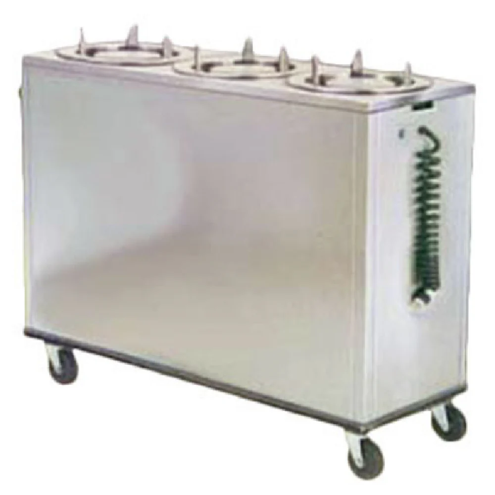 Lakeside 965_120/60/1 45 Inch Heated Dish Dispenser Mobile Stainless Steel with Adjust-a-Fit Lakeside 965_120/60/1 45 Inch Heated Dish Dispenser Mobile Stainless Steel with Adjust-a-Fit