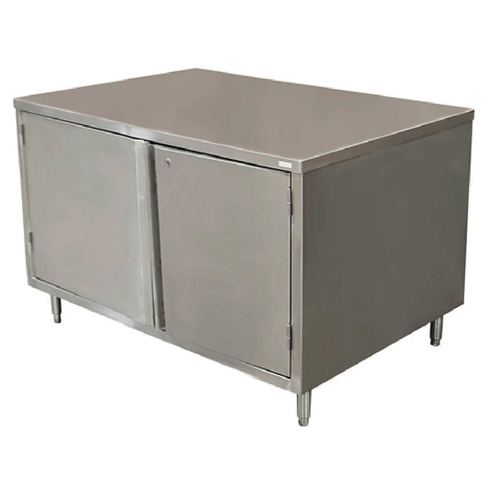 BK Resources CST-3660H 60 Inch Commercial Work Table Cabinet Base with Hinged Doors BK Resources CST-3660H 60 Inch Commercial Work Table Cabinet Base with Hinged Doors