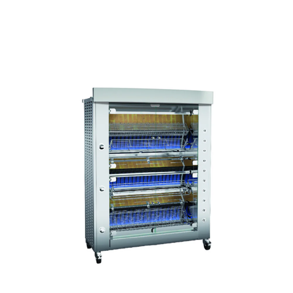 Rotisol GF1375-8G-SS_LP 56 Inch Gas GrandFlame Rotisserie Oven Floor Model 123000 BTU Rotisol GF1375-8G-SS_LP 56 Inch Gas GrandFlame Rotisserie Oven Floor Model 123000 BTU