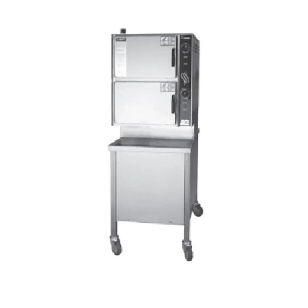 Groen HY-6G_NAT 22 Inch Gas Convection Steamer Stainless Steel 45000 BTU Groen HY-6G_NAT 22 Inch Gas Convection Steamer Stainless Steel 45000 BTU