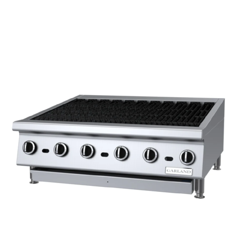 Garland GTBG36-NR36_LP 36 Inch Gas Charbroiler with Manual Controls 108000 BTU
