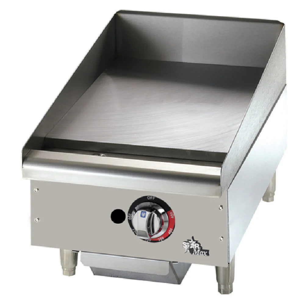 Star 515TGF 15 Inch Electric Countertop Griddle with Polished Steel Plate