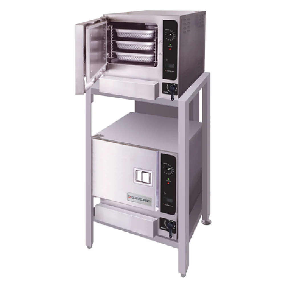 Cleveland (2) 22CGT33.1_NAT 26 Inch Gas Convection Steamer with Two Compartments 100000 BTU Cleveland (2) 22CGT33.1_NAT 26 Inch Gas Convection Steamer with Two Compartments 100000 BTU