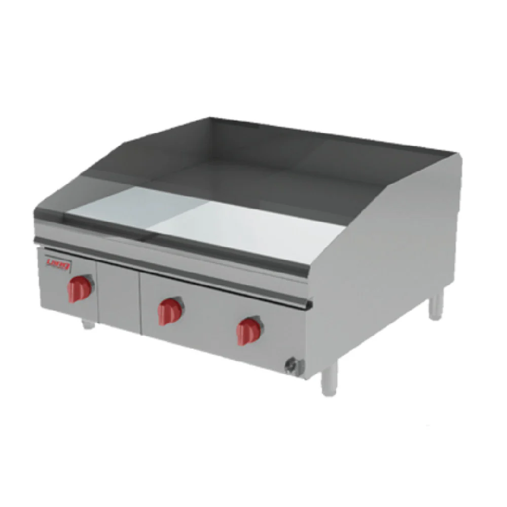 Lang 248ZSDC 48 Inch Gas Griddle Stainless Steel with Chrome Plate 140000 BTU Lang 248ZSDC 48 Inch Gas Griddle Stainless Steel with Chrome Plate 140000 BTU