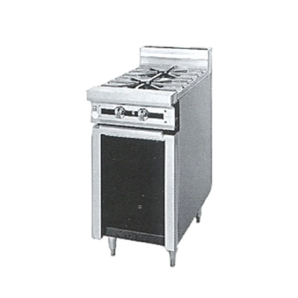 Jade Range JTRH-2_LP 18 Inch Gas Heavy Duty Range with 2 Burners 35000 BTU Jade Range JTRH-2_LP 18 Inch Gas Heavy Duty Range with 2 Burners 35000 BTU