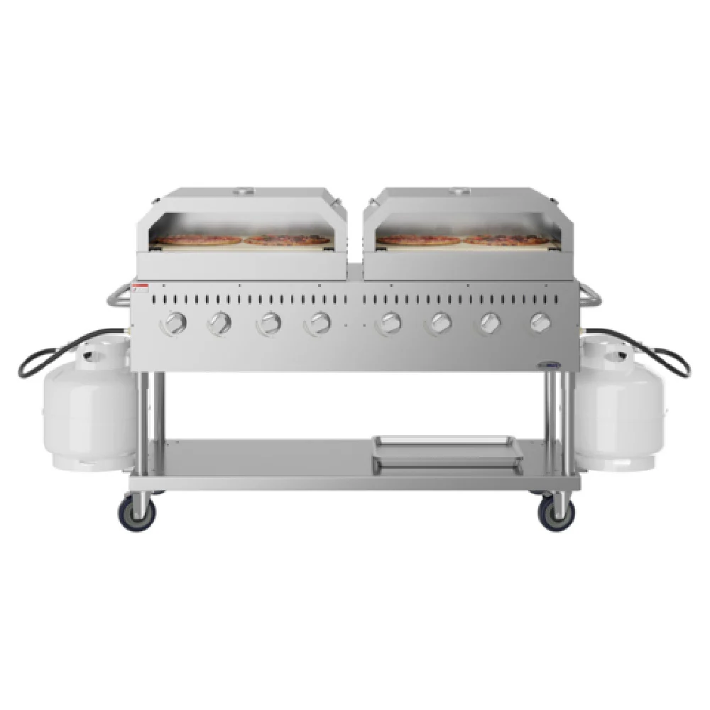 Koolmore CGKIT6-P30P30 60-4/5 Inch Commercial Outdoor Grill Gas 8 Burner 16000 BTU Koolmore CGKIT6-P30P30 60-4/5 Inch Commercial Outdoor Grill Gas 8 Burner 16000 BTU