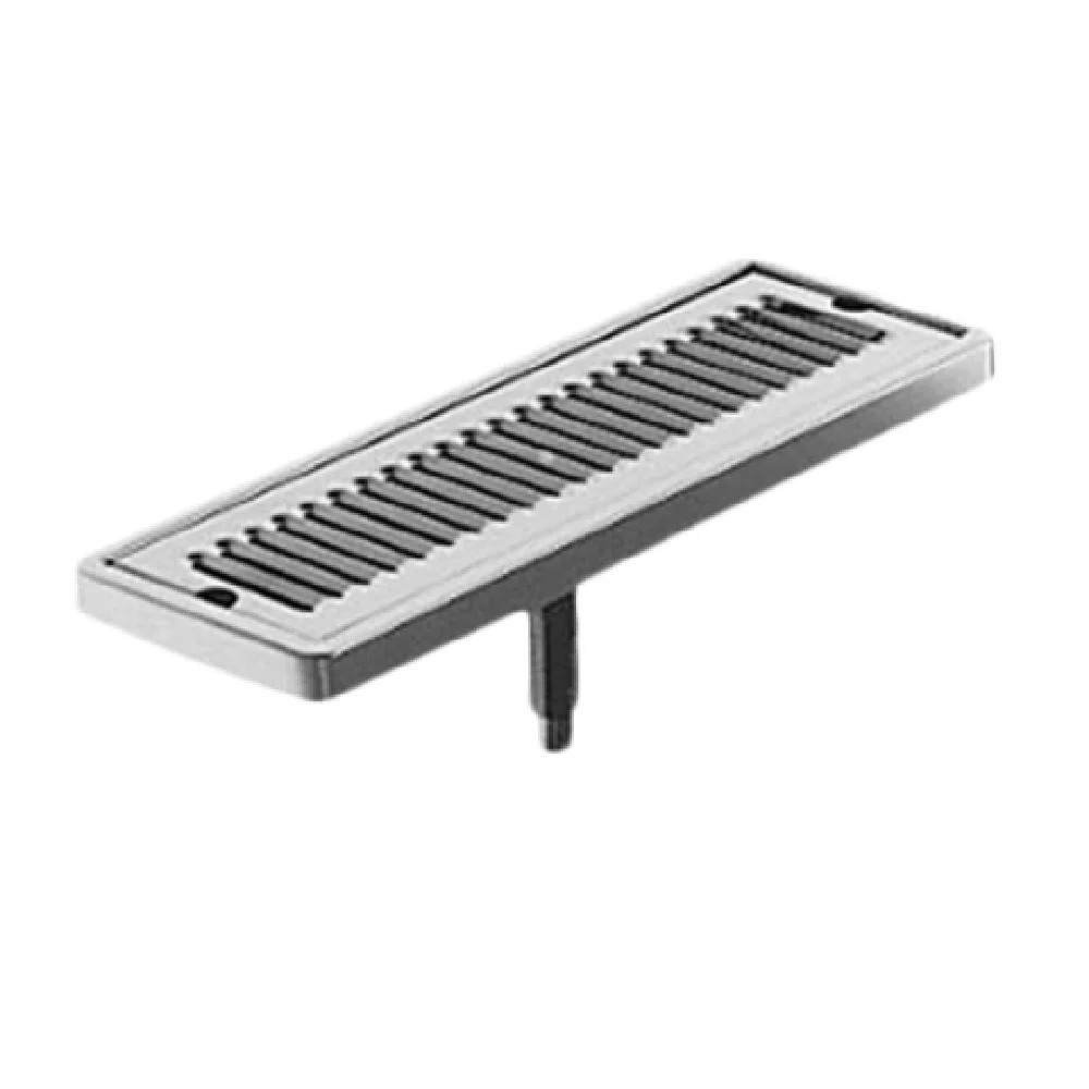 Perlick 5020 13-3/4 Inch Stainless Steel Drip Tray Trough Surface Mount with Removable Rack Perlick 5020 13-3/4 Inch Stainless Steel Drip Tray Trough Surface Mount with Removable Rack