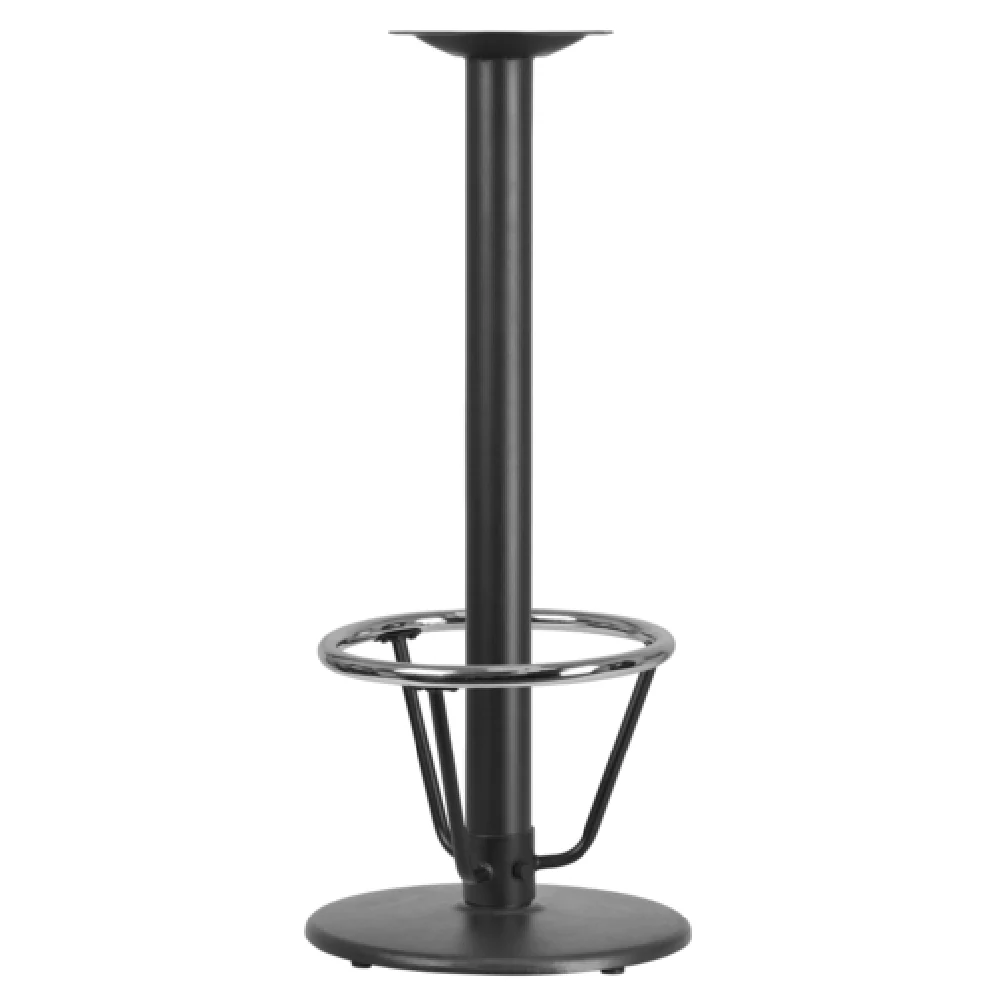 Flash Furniture XU-TR18-BAR-3CFR-GG 18 Inch Diameter Table Base Cast Iron Powder Coat Finish