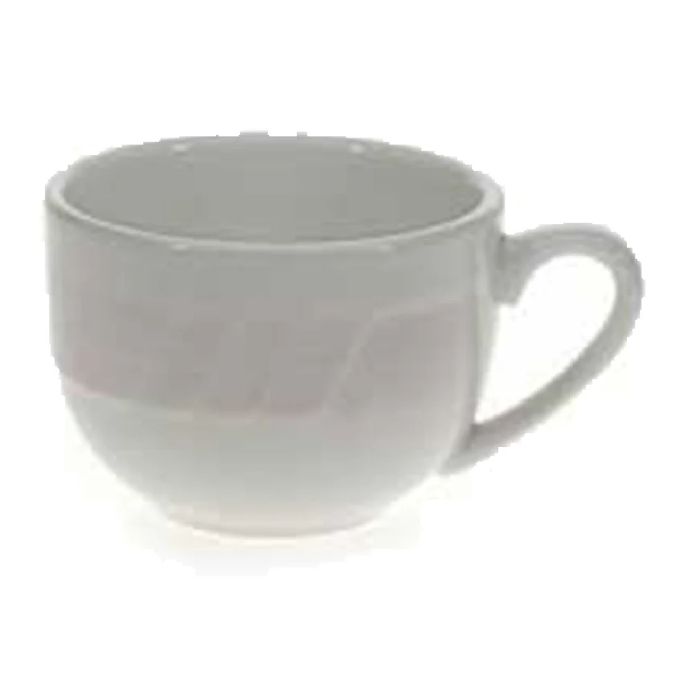 Vertex China SAU-54-P 5 Oz Cup Round with Handle Plum Porcelain