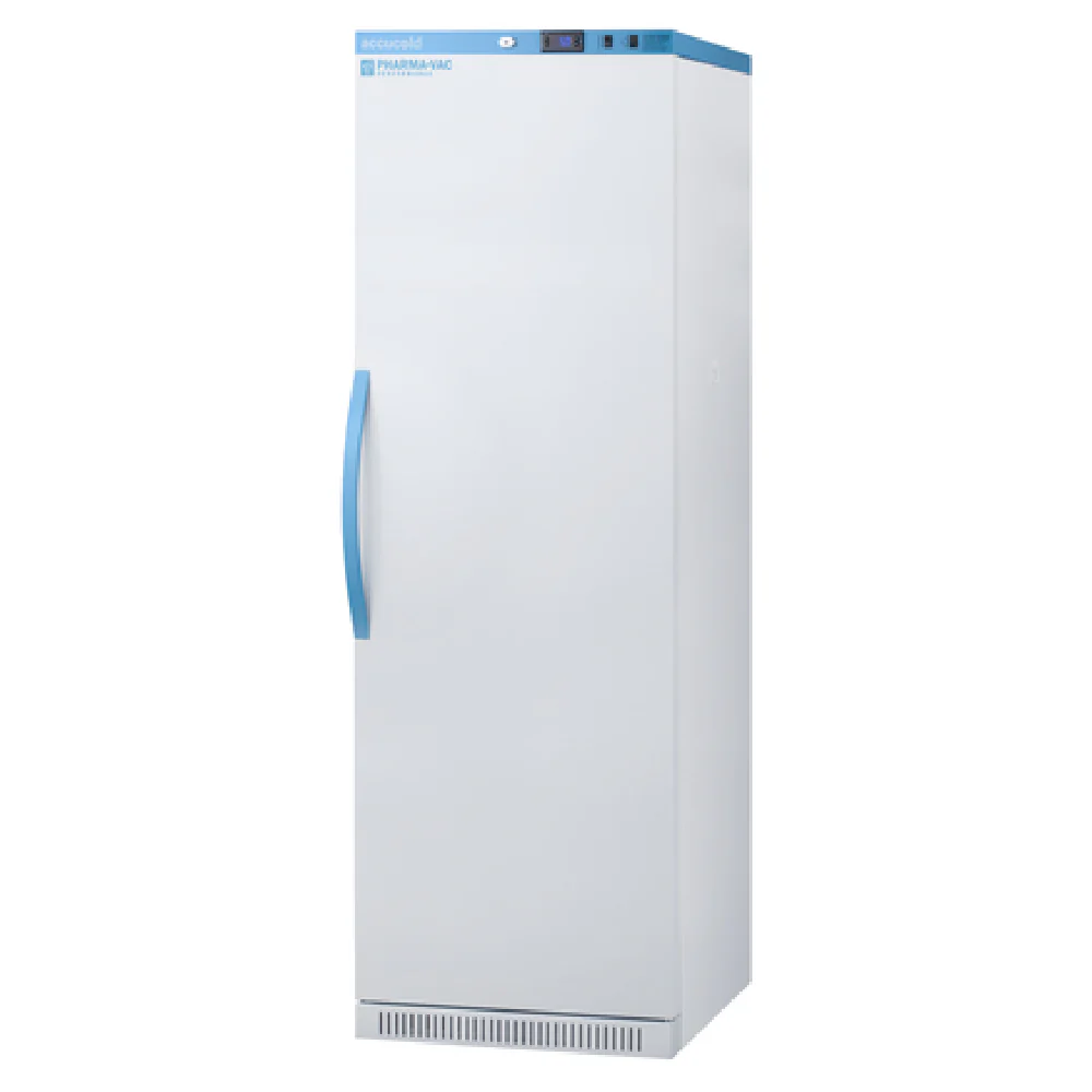 Summit ARS15PV 23 Inch 15 cu ft Medical Refrigerator 1 Section Solid Door All White