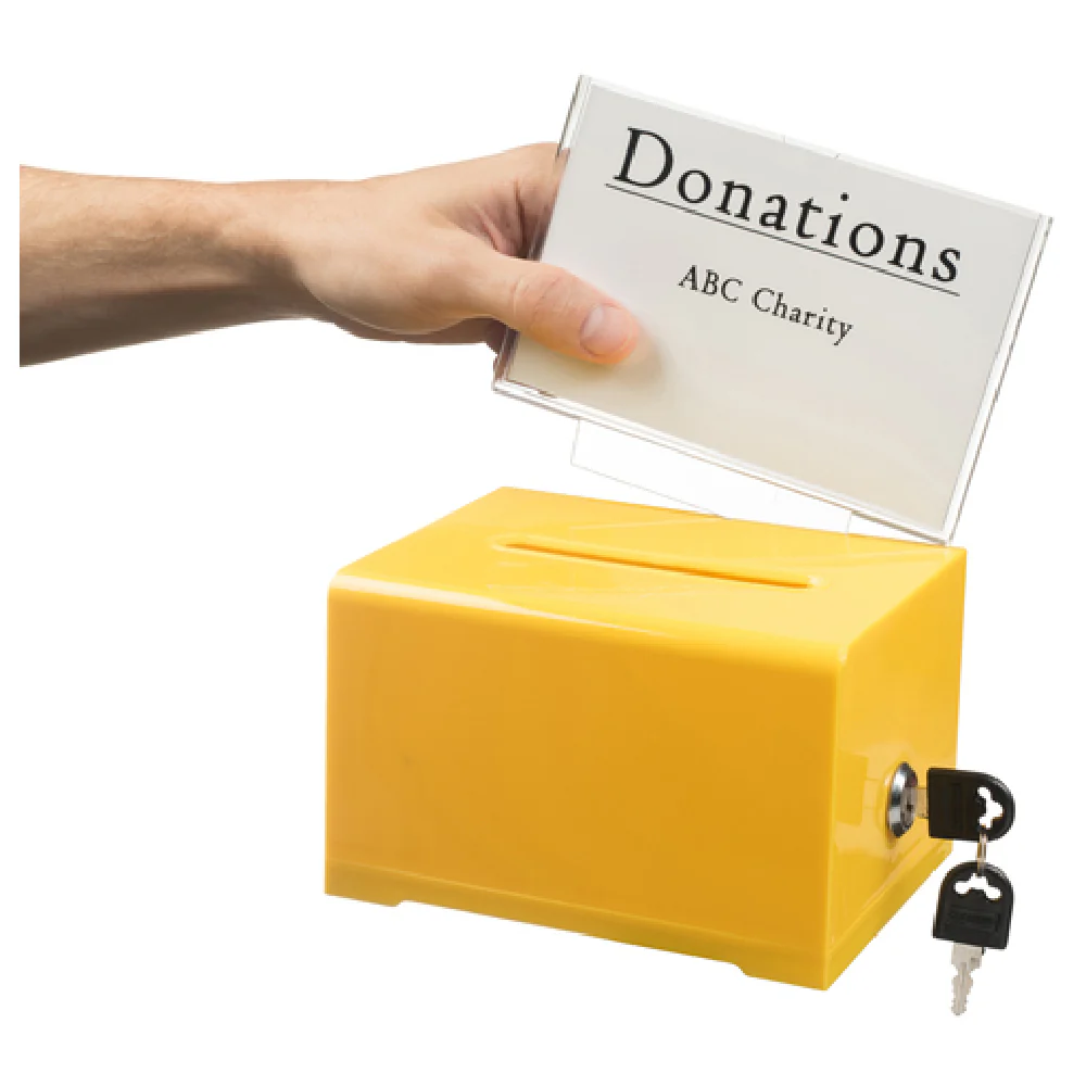 Alpine Industries ADI637-YEL 6.2 Inch Suggestion Box Lock and Key Yellow Acrylic Alpine Industries ADI637-YEL 6.2 Inch Suggestion Box Lock and Key Yellow Acrylic