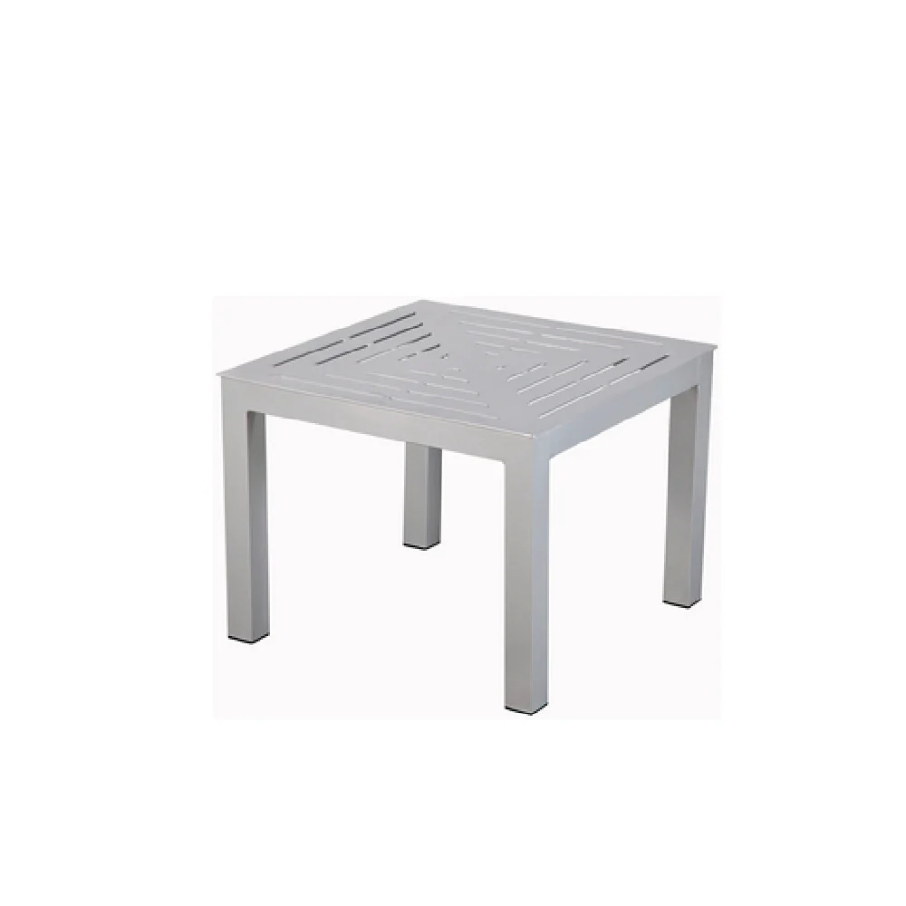 Plantation Prestige Commercial Furniture 4082424-01 24 Inch Square Table Aluminum Frame Made in USA Plantation Prestige Commercial Furniture 4082424-01 24 Inch Square Table Aluminum Frame Made in USA
