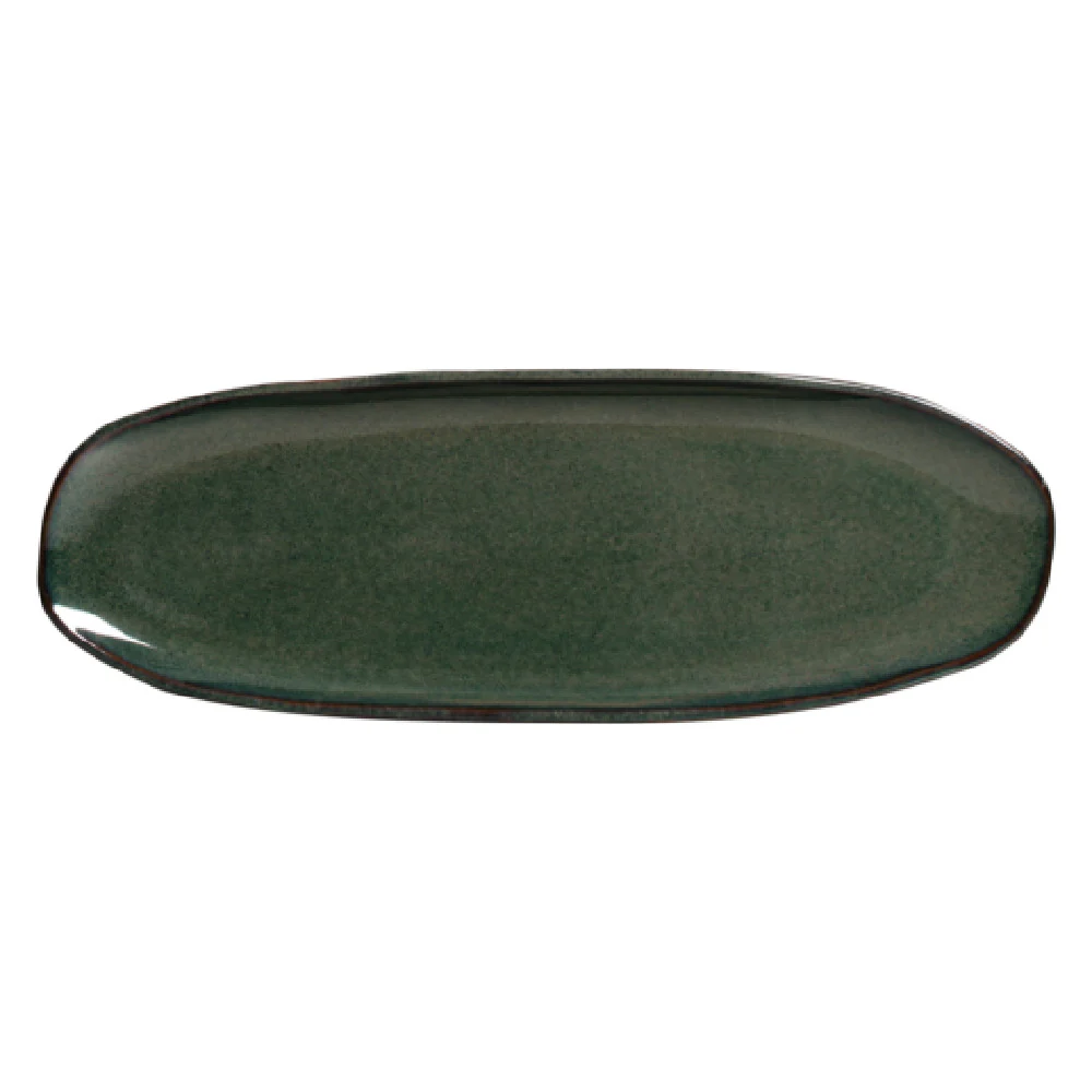 Porto Brasil 14214106701 5 Inch Shallow Organic Platter Large Oval Stoneware Porto Brasil 14214106701 5 Inch Shallow Organic Platter Large Oval Stoneware