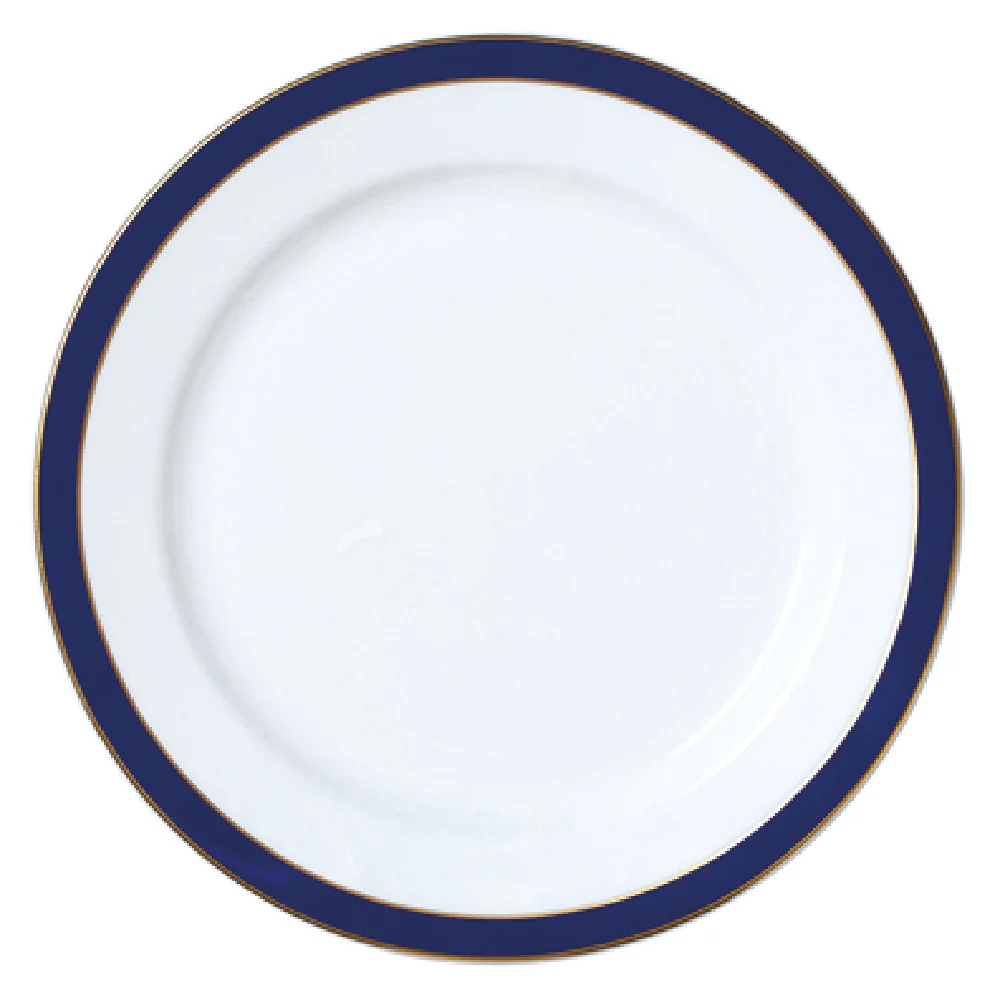 Steelite 82114AND0181 9.5 Inch Narrow Rim Plate Bone China Signature