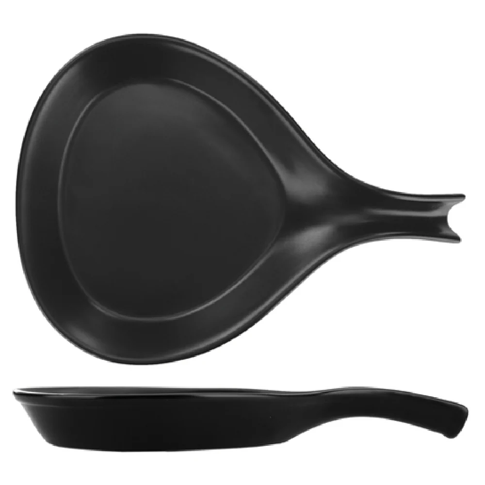 International Tableware FPS24-B 9-1/2 Inch Fry Pan Skillet Ceramic Black