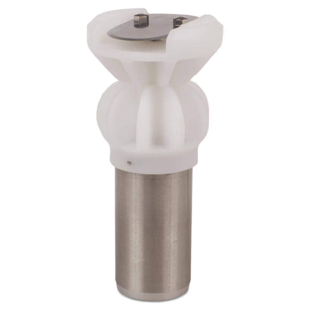 JB Prince U752 1-1/2 Inch Vegetable Cutter Manual Cylinder Cuts Stainless Steel Plastic White JB Prince U752 1-1/2 Inch Vegetable Cutter Manual Cylinder Cuts Stainless Steel Plastic White