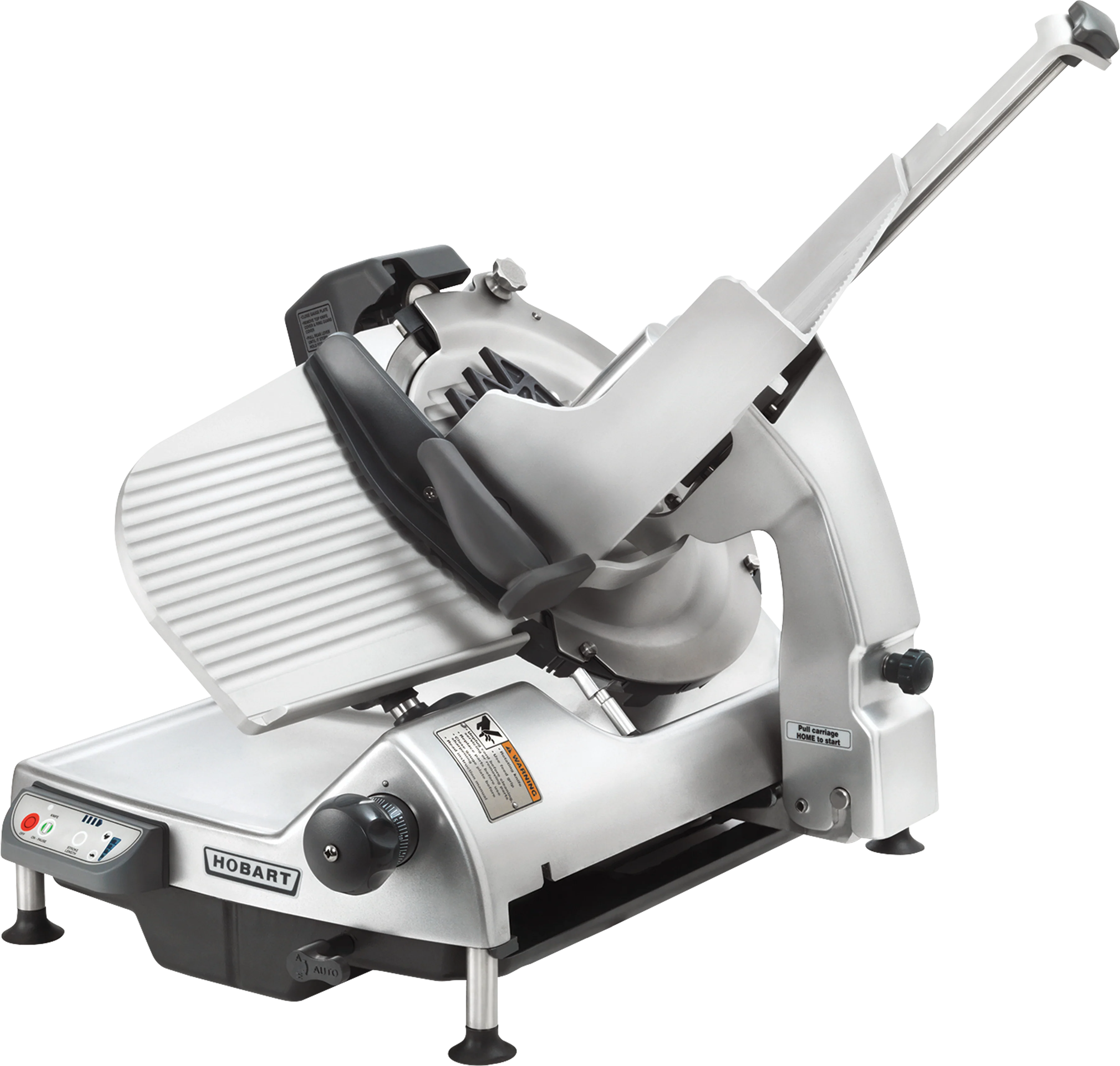 Hobart HS7N-1 13 Inch Automatic Heavy Duty Meat Slicer Aluminum Burnished Finish