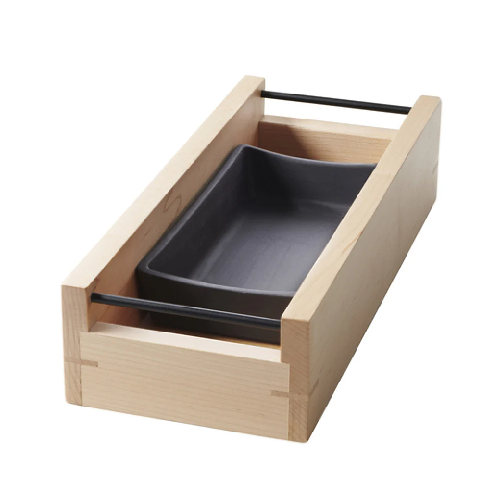 Revol 656034 12-3/4 Inch Wooden Box Maple for Display and Serving Revol 656034 12-3/4 Inch Wooden Box Maple for Display and Serving