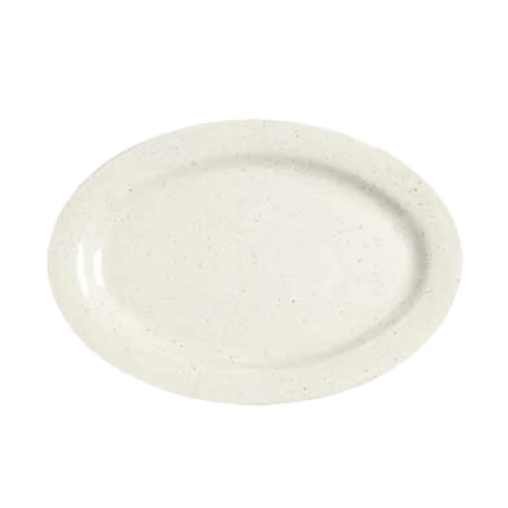 GET Enterprises OP-215-IR 11-1/2 Inch Beige Oval Platter Melamine Break-Resistant GET Enterprises OP-215-IR 11-1/2 Inch Beige Oval Platter Melamine Break-Resistant