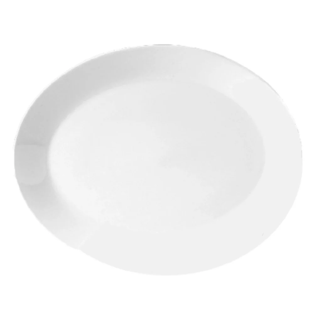 Steelite 9001C339 8 Inch Oval Plate Stylish Alumina Vitrified - Platter China