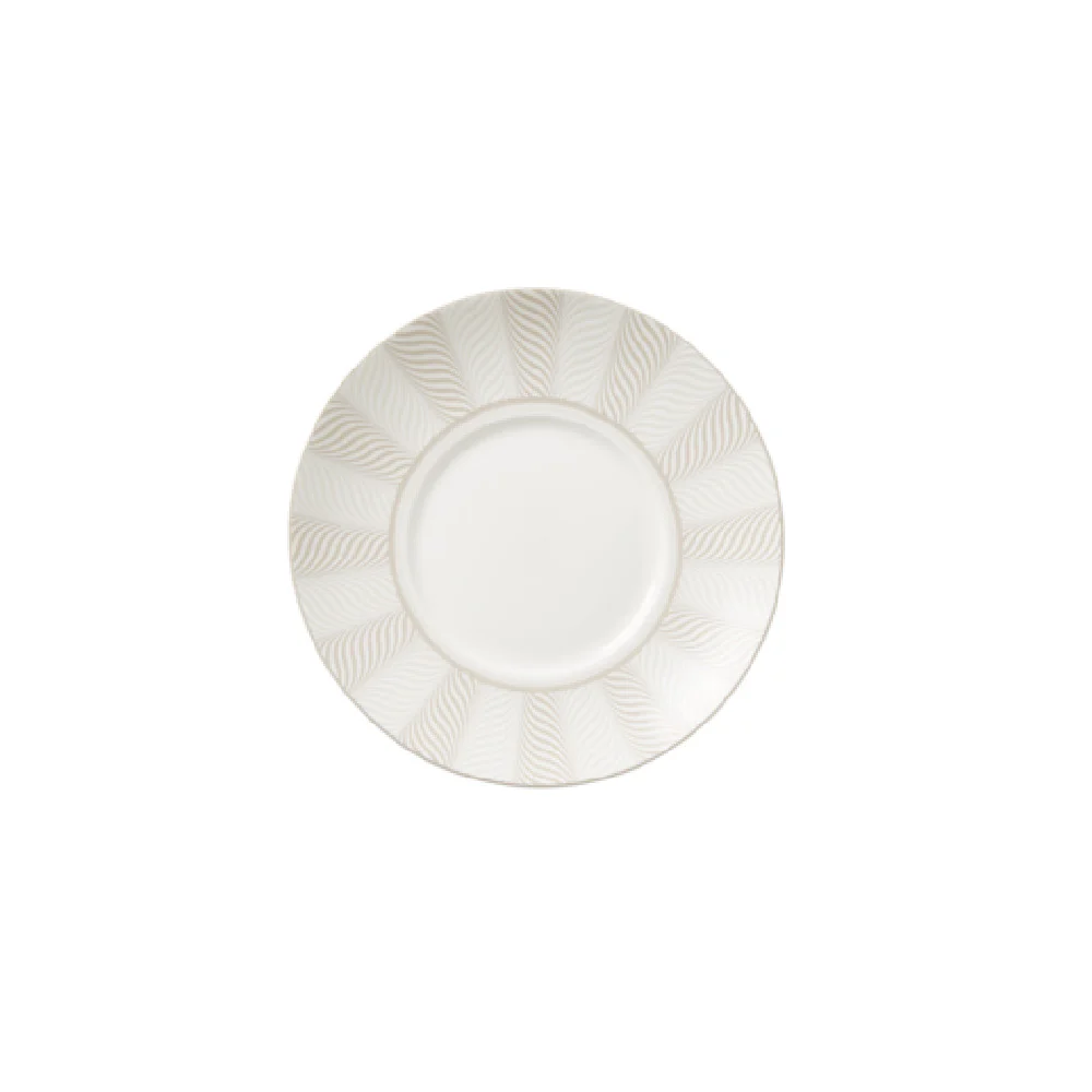 Steelite 82122AND0211 6.375 Inch Saucer Bone China Taupe