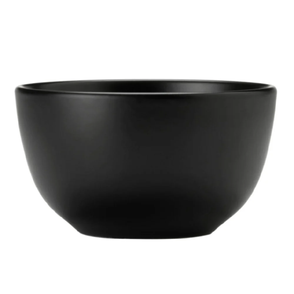 Libbey DRI-10-O 26 Oz Bowl Round Porcelain Satin Matte Onyx Packs of 12