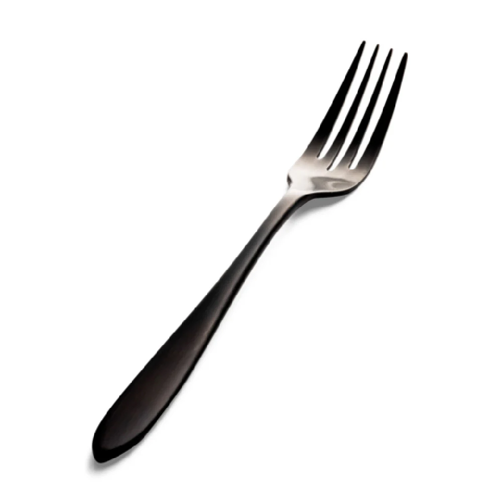 Bon Chef S4407BM 6.93 Inch Luce Dessert Fork Black Matte Finish 18/10 Stainless Steel Bon Chef S4407BM 6.93 Inch Luce Dessert Fork Black Matte Finish 18/10 Stainless Steel