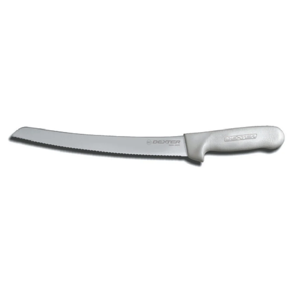 Dexter Russell S147-10SCG-PCP 10 Inch Blade Length Bread Knife Stain-Free High Carbon Steel with Ergonomic Polypropylene Handle Green
