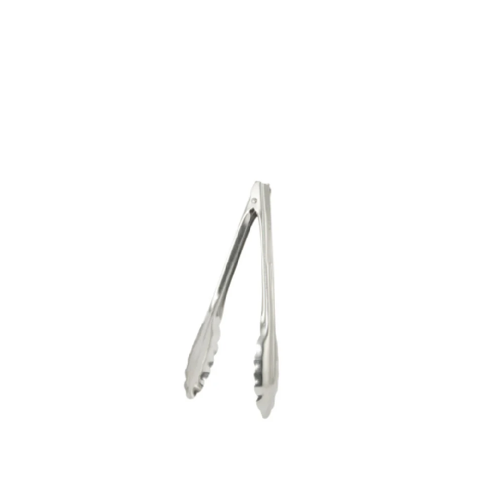 CAC China SSUT-9-05 9-1/2 Inch Utility Tong Stainless Steel Commercial Tool