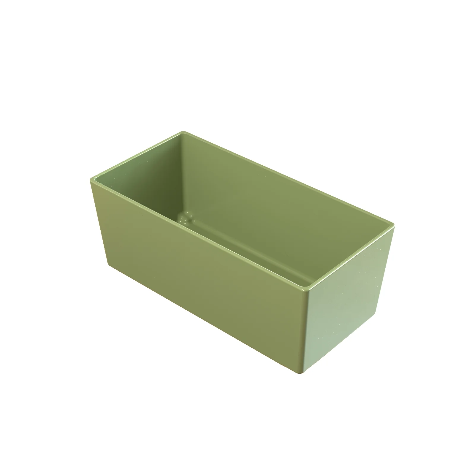 Tablecraft CW5014MM 5-5/8 Quart Duracoat Cold Food Pan Cast Aluminum Modern Mint
