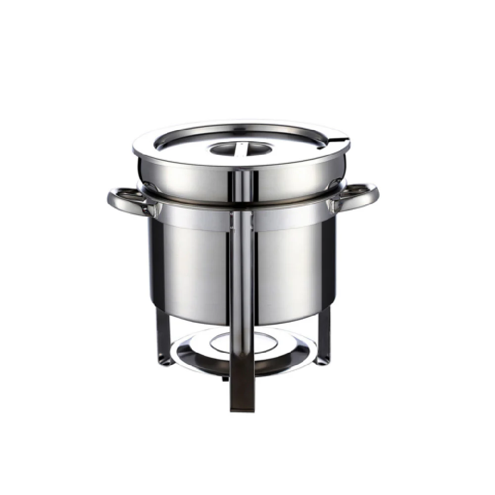 CAC China CAMS-111 11 Qt Marmite Soup Chafer Warmer Set with Stainless Steel CAC China CAMS-111 11 Qt Marmite Soup Chafer Warmer Set with Stainless Steel