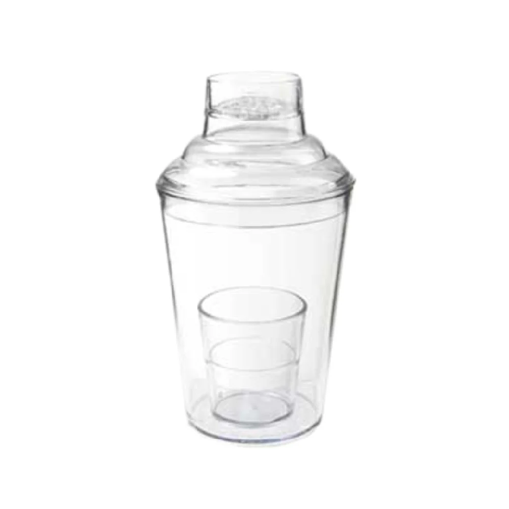 GET Enterprises SH-175-1-CL 17-1/2 Oz Shaker Set SAN Clear 3 Piece GET Enterprises SH-175-1-CL 17-1/2 Oz Shaker Set SAN Clear 3 Piece