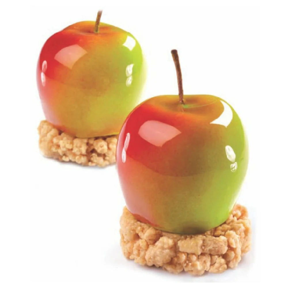 JB Prince MA127 15 Inch Food Mold TUTTIFRUTTI Mela Apple Silicone 20 Forms