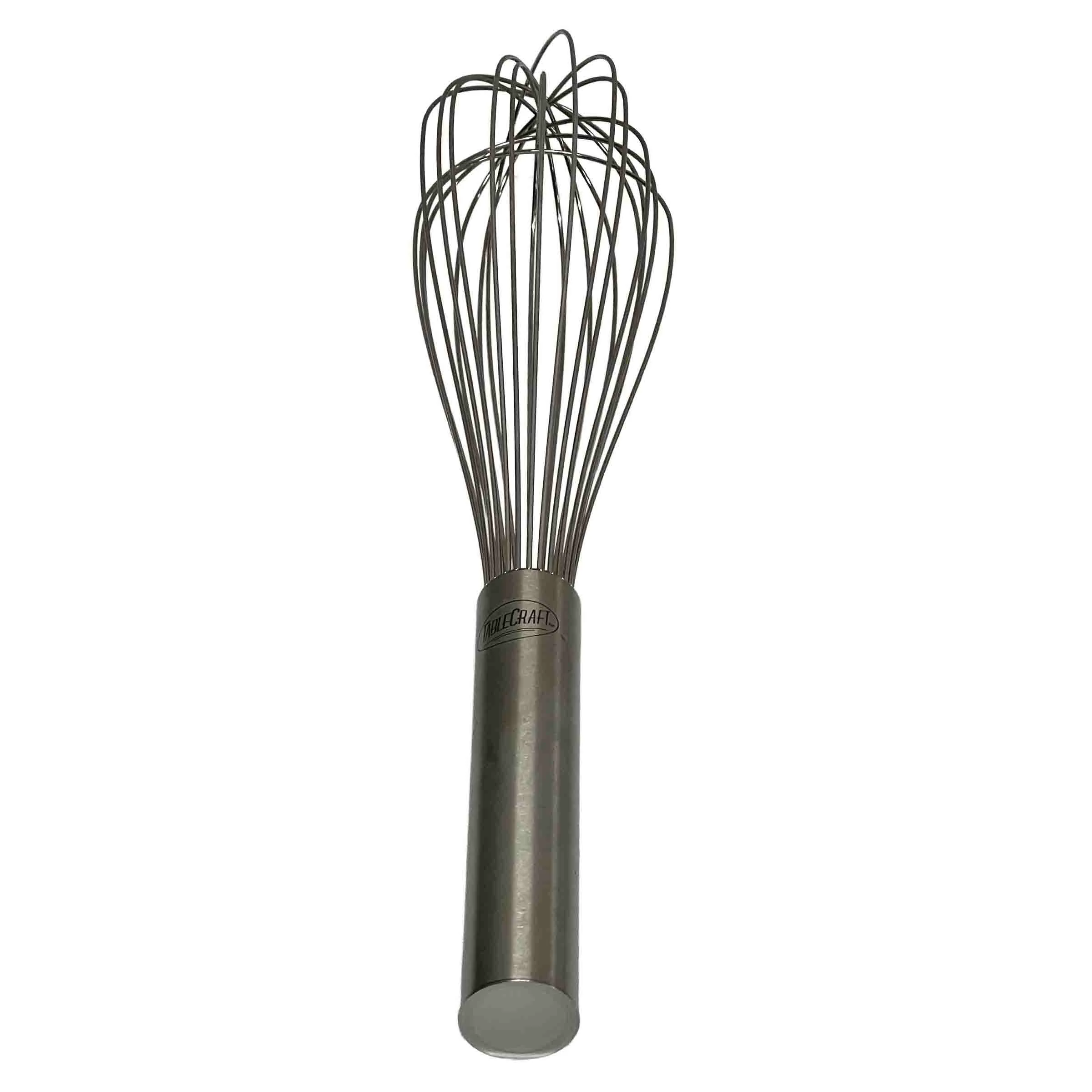 Tablecraft SP14 13-3/4 Inch Length Piano Whip Stainless Steel with Ergonomic Handle Tablecraft SP14 13-3/4 Inch Length Piano Whip Stainless Steel with Ergonomic Handle