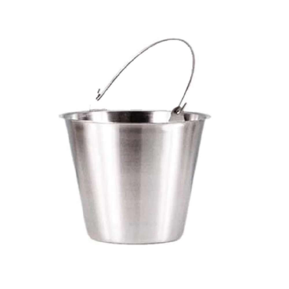 Admiral Craft PS-20 20 Quart Deluxe Pail Stainless Steel Seamless Handle