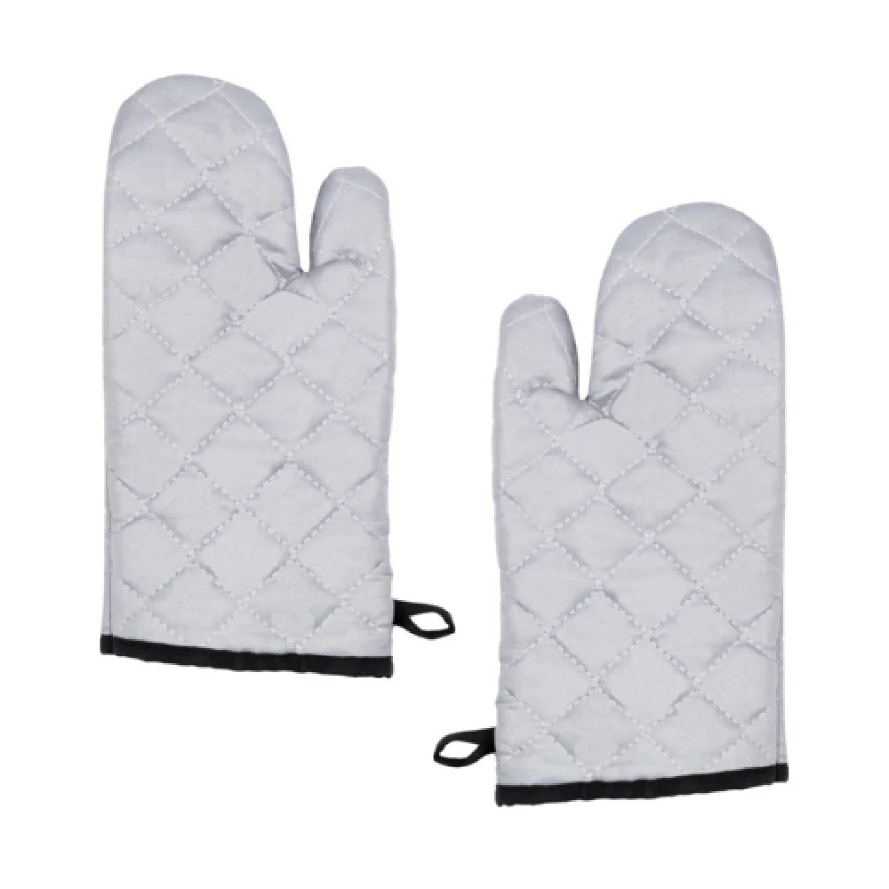 Chef Approved 167801SG13 13 Inch Ambidextrous Silicone Cloth Oven Mitts