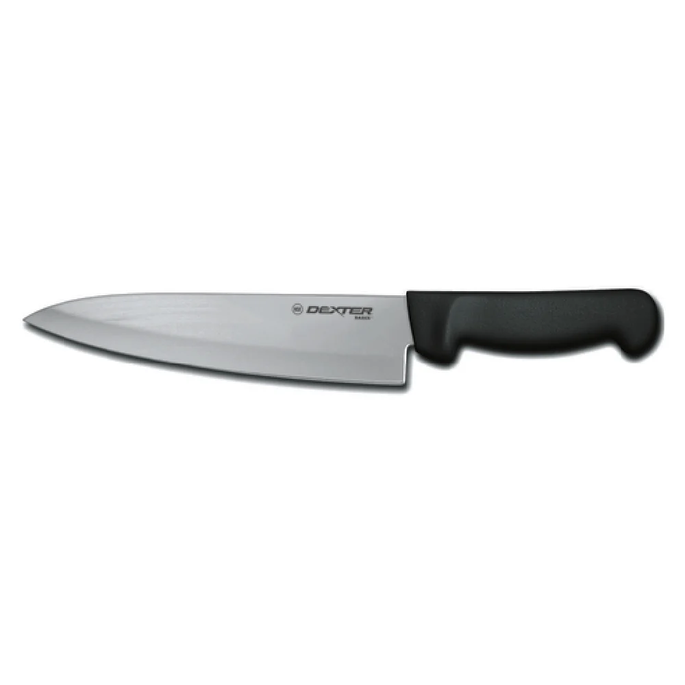 Dexter Russell P94801B 8 Inch Stain-free High-carbon Steel Chef Knife with Black Handle Dexter Russell P94801B 8 Inch Stain-free High-carbon Steel Chef Knife with Black Handle