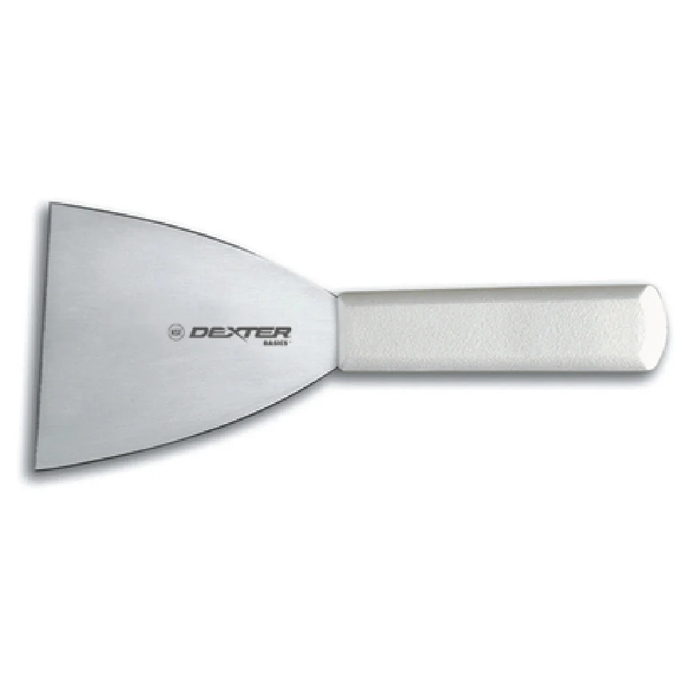 Dexter Russell P94850 4 Inch Stainless Steel Scraper with Polypropylene Handle Dexter Russell P94850 4 Inch Stainless Steel Scraper with Polypropylene Handle