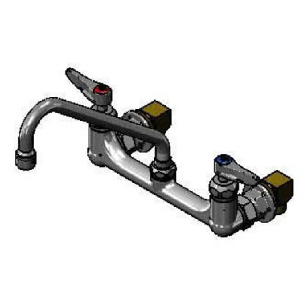 T&S Brass B-0230-166X-CRK 8 Inch Pantry Mixing Faucet with Swing Spout