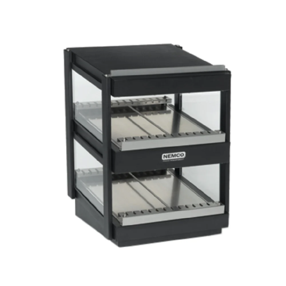 Nemco 6480-18-B 18 Inch Heated Merchandiser Dual Shelf Aluminum Dissipater Plate Nemco 6480-18-B 18 Inch Heated Merchandiser Dual Shelf Aluminum Dissipater Plate