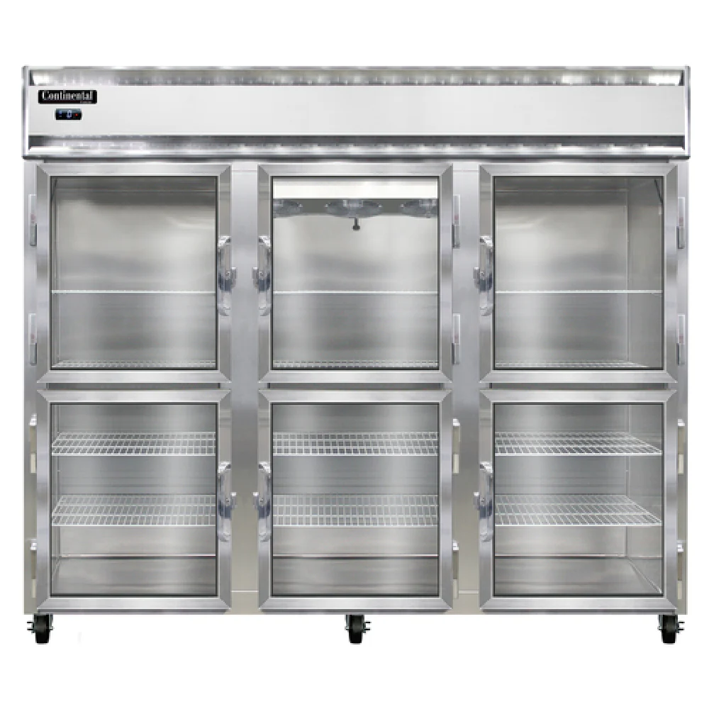 Continental Refrigerator 3FENGDHD 85 Inch Self-Contained Freezer Stainless Steel