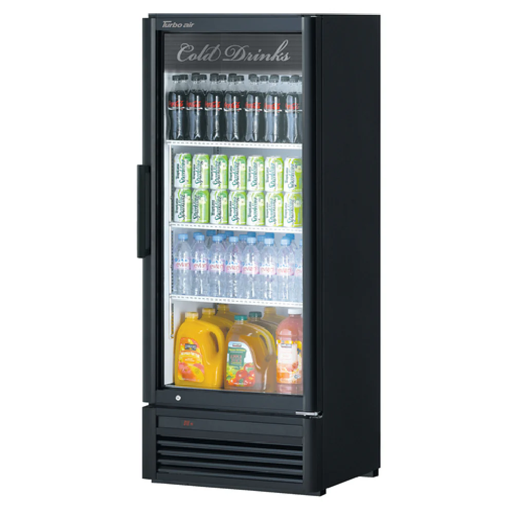 Turbo Air TGM-12SD-N6 25 Inch Super Deluxe Refrigerated Merchandiser 10.19 Cu Ft