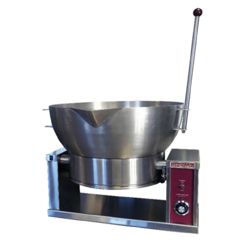 Crown ECTRS-16_240/60/3 30 Inch Electric Tilting Skillet Stainless Steel 16 Gallon